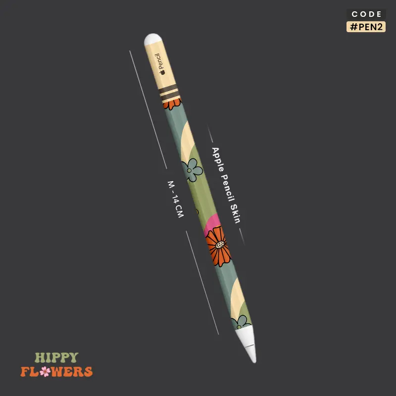 اسکین قلم آیپد هیپی فلاورز (Hippy Flowers) 2 اسکین قلم آیپد هیپی فلاورز (Hippy Flowers)