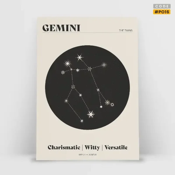 پوستر دوقولو Gemini