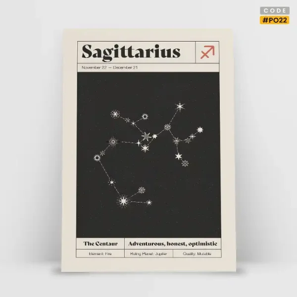 پوستر کماندار Sagittarius