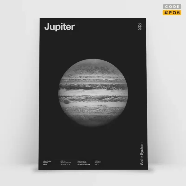 پوستر سیاره مشتری The Jupiter